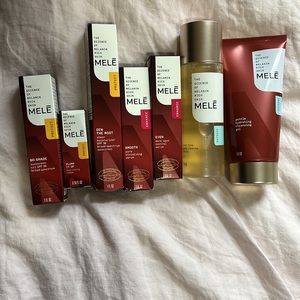 New and unopened Melē by Unilever skincare bundle for melanin-rich skin
